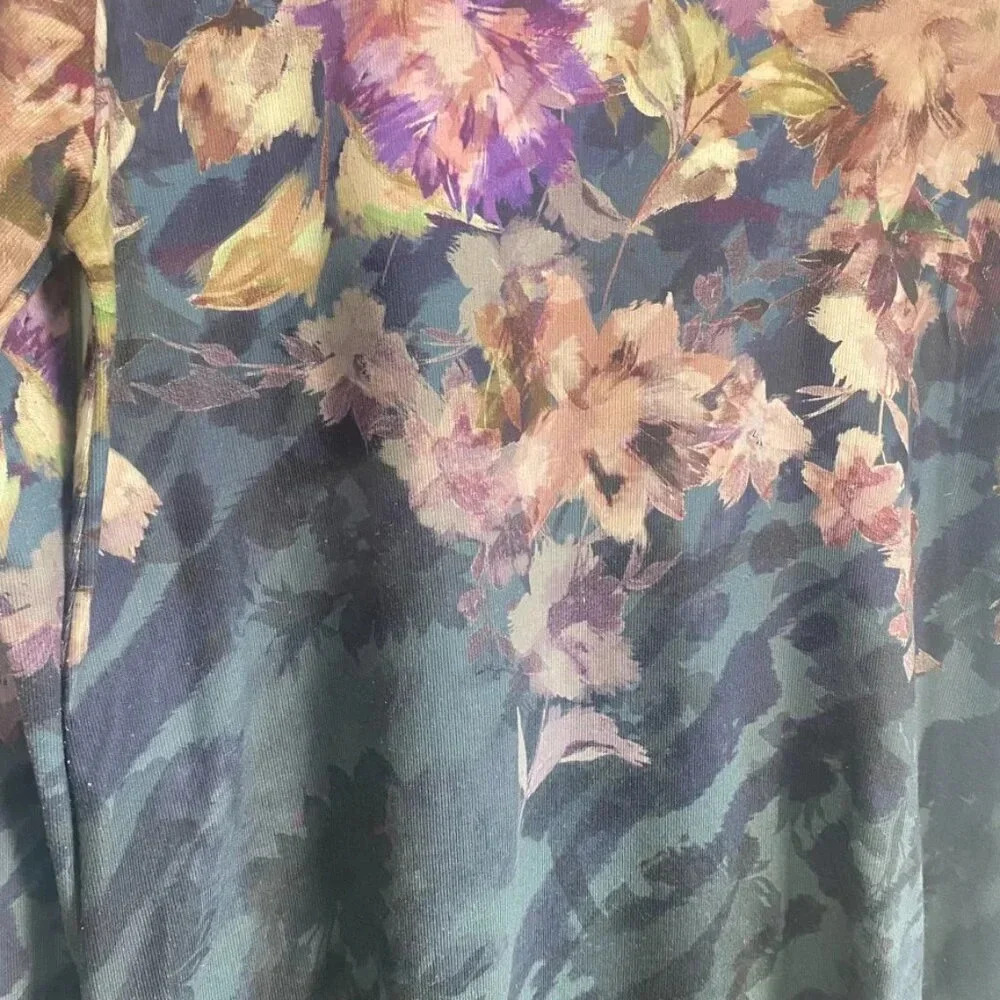 Soft Surroundings Floral Tunic Top - Picture 3 of 10